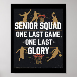 Senior Night Sketll Senior Night Ideen Sketll Dünn Poster