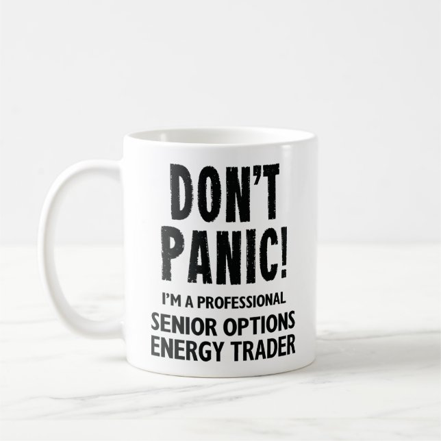 Senior Options Energy Trader Kaffeetasse (Links)