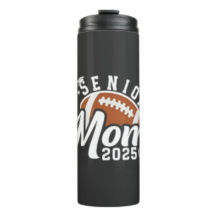 Senior Proud Mama 2025 Fantasy Football Graduate Thermosbecher