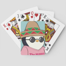 Senior Pudgy Pinguin Playing Cards
