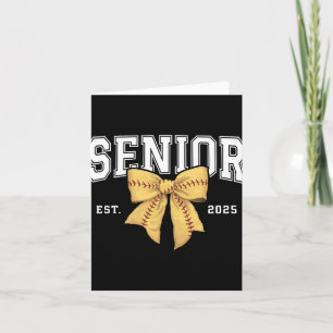 Senior Softll CL of 2025 Abschluss Senior 2025 Karte