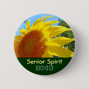 Senior Spirit Buttons Fügen Sie Ihre Abschlussklas