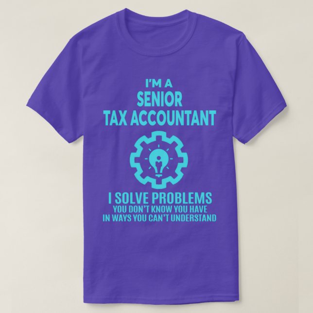 SENIOR STEUERKONTO NICE DESIGN 2017 2 T-Shirt (Design vorne)