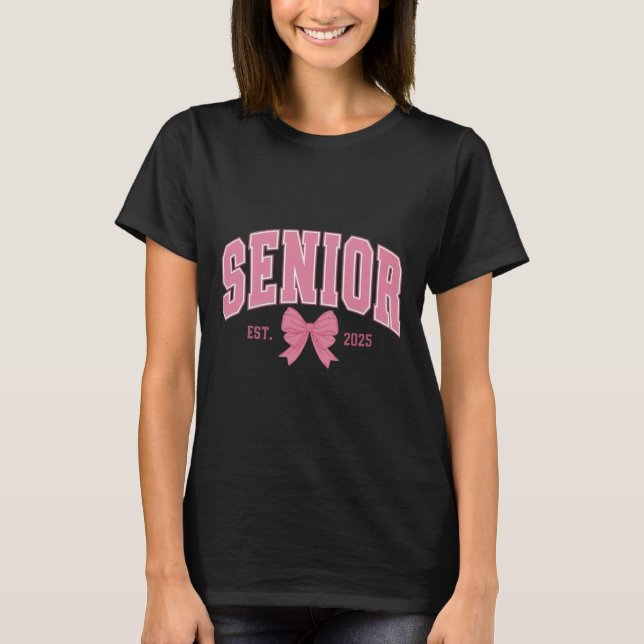 Senior-Sticker 2025 T-Shirt (Vorderseite)