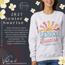 Senior Sunrise 2027 Damen-Sweatshirt