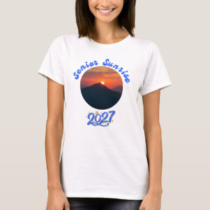 Senior Sunrise Abschlussjahrgang 2027 T-Shirt