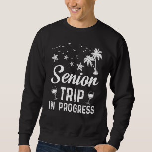 Senior-Trip im Gange 2023 Coole Freunde Strand Tr Sweatshirt