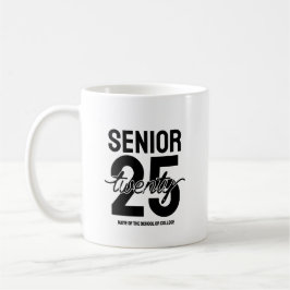 Senior twenty 25 Graduation gift Kaffeetasse