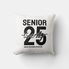 Senior twenty 25 Graduation gift Kissen