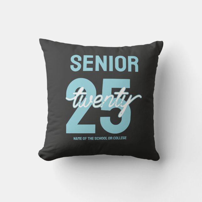Senior twenty 25 Graduation gift Kissen (Vorderseite)