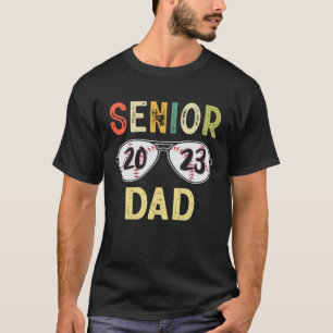 Senior Vater 2023 Cool Proud Vater Baseball Senior T-Shirt