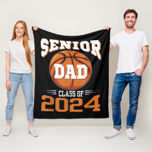 Senior-Vater Abschlussjahrgang 2024 Fleecedecke