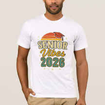 Senior Vibes 2026 – Abschluss T-Shirt Design