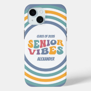 Senior Vibes Class of 2025 Grad Case-Mate iPhone Hülle