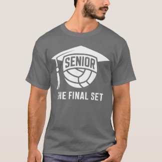 Senior Volleyball-Klasse 2026 letzte Abschlussklas T-Shirt