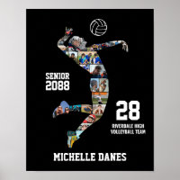 Senior Volleyball-Mannschaft Individuelle Sportfot