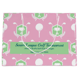 Senior Women's Golf League Party Große Geschenktüte
