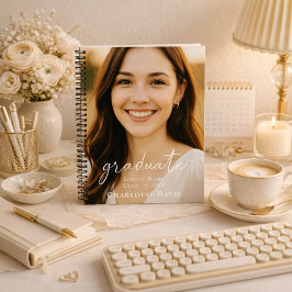 Senior year graduation photo script notizbuch