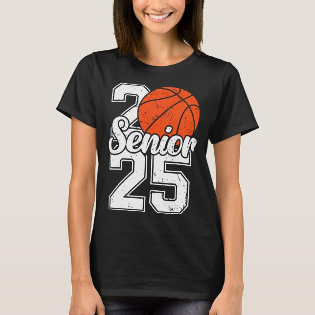Senioren 25 Abschluss Sketll Player Funny Cl von 2 T-Shirt (Vorderseite)