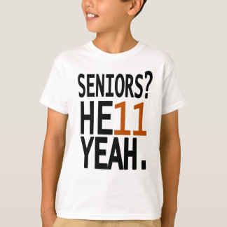 Senioren? HE11 JAH. (Orange) T-Shirt