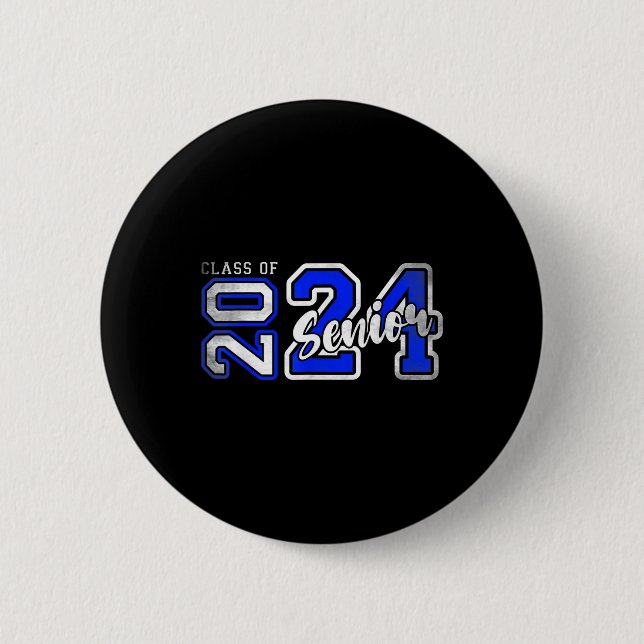 Seniorenklasse 2024 Abschluss 2024 Button (Vorderseite)