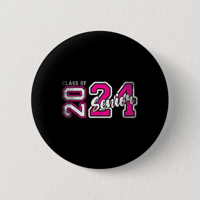 Seniorenklasse 2024 Abschluss 2024 Button (Vorderseite)
