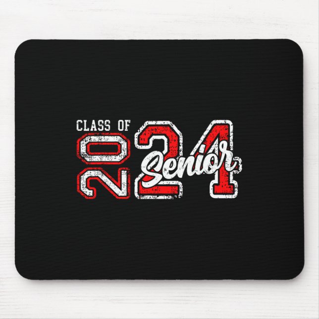 Seniorenklasse 2024 Abschluss 2024 Mousepad (Vorne)