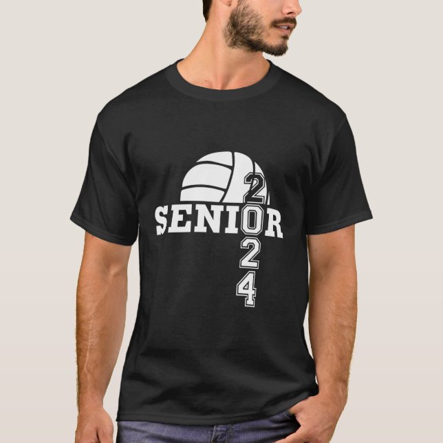 Seniorenschule Gra für Volleyball 2024 T-Shirt (Vorderseite)