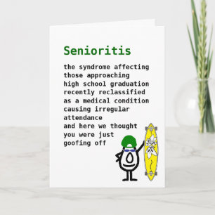 Senioritis Karte