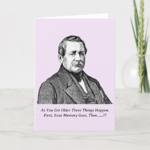 Seniors Grußkarte Feiertagskarte