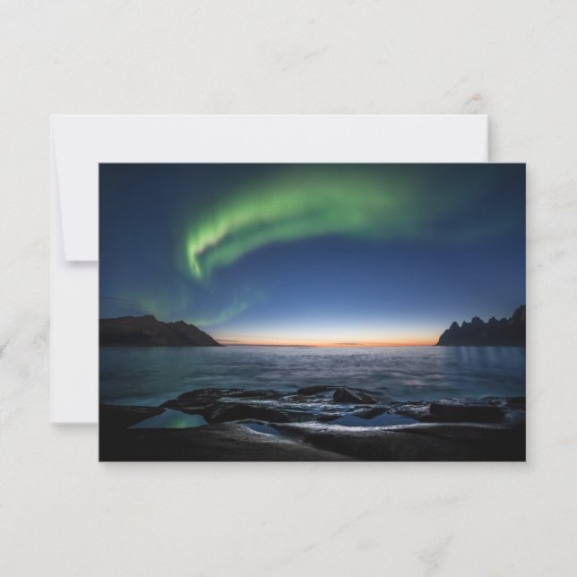 Senja Island, North Norwegen Card (Vorderseite)