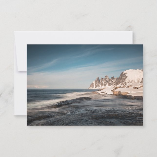 Senja Norwegen Card (Vorderseite)