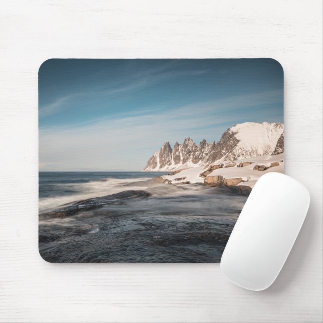 Senja Norwegen Mousepad (Mit Mouse)