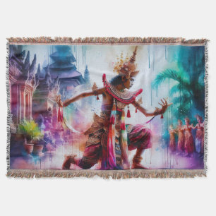Senja Tari: Tanz der Dämmerung auf Bali Decke