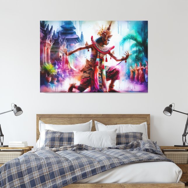 Senja Tari: Twilight Dance in Bali Leinwanddruck (Insitu (Schlafzimmer))