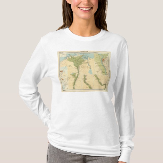Senken Sie Ägypten T-Shirt (Vorderseite)