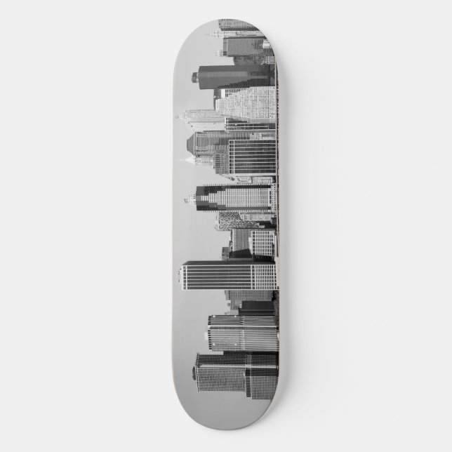 senken Sie Manhattan-Skyline, New York City Skateboard (Vorderseite)