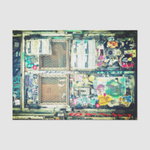 Senken Sie OstNebenstraße-Kunst, photographisches Seidenpapier