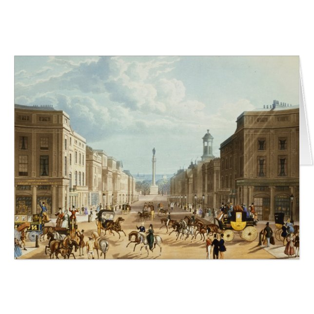 Senken Sie Regente Straße, Kneipe. durch Ackermann (Vorderseite (Horizontal))
