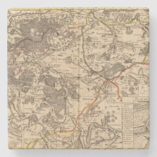 Senlis Frankreich Steinuntersetzer