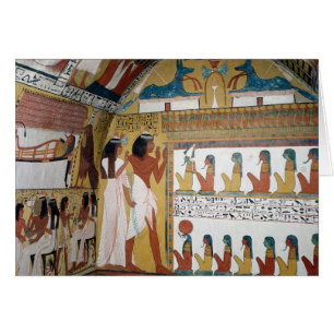 Sennedjem und sein Ehefraugegenüberstellen NAO