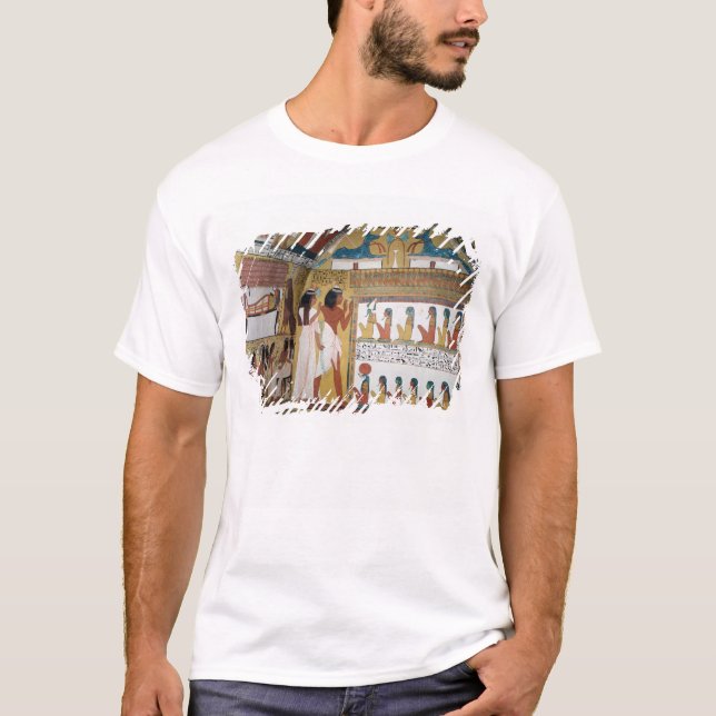 Sennedjem und sein Ehefraugegenüberstellen NAO T-Shirt (Vorderseite)