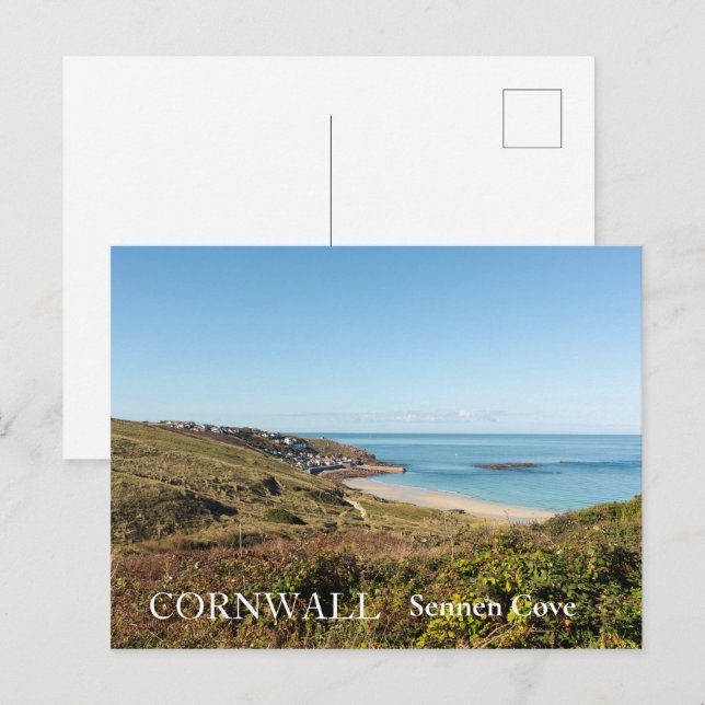 Sennen Cove Cornwall England  Postkarte (Vorne/Hinten)