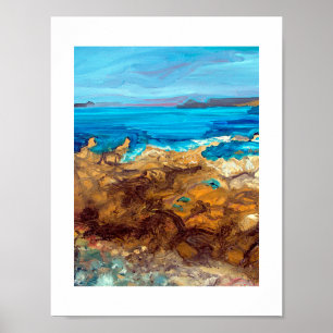 Sennen Cove in Westcornwall Poster