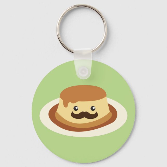 Señor Flan Schlüsselanhänger (Vorderseite)