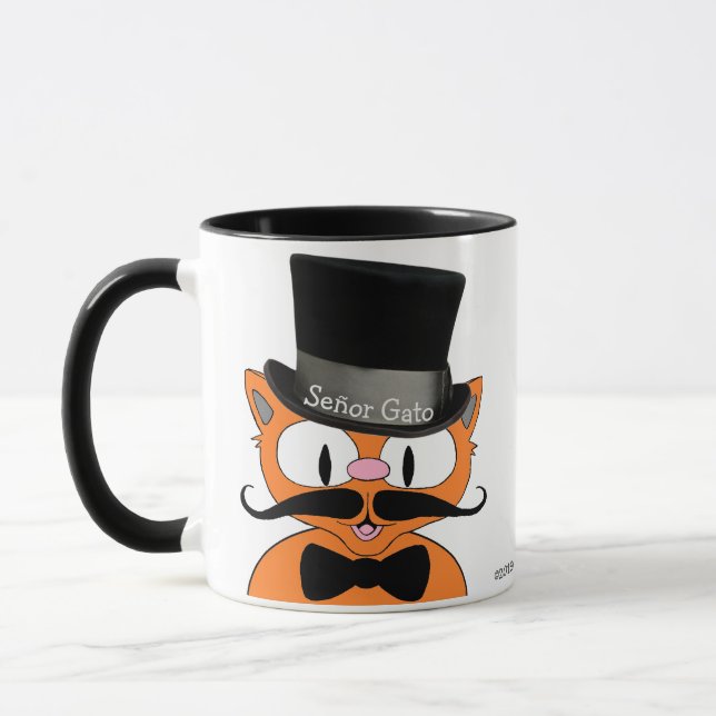 Señor Gato "Puttin' on the Ritz" Tasse (Links)