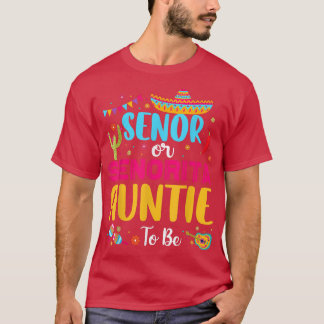 Senor oder Senorita Tante zu sein mexikanische Fie T-Shirt