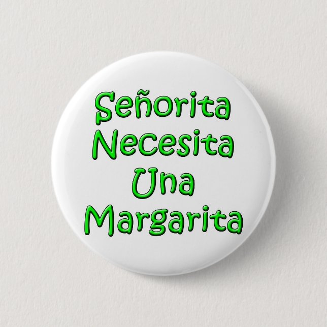 Senorita2 Button (Vorderseite)