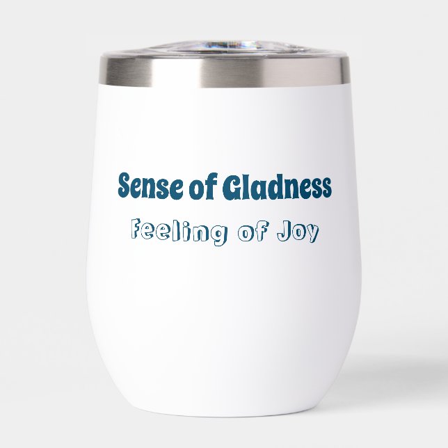 Sens de la grandeur, Sentiment de joie Bouteille d (Avant)