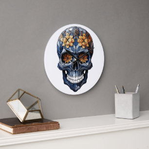 🕰️ 💀 Sensation Horloge murale du crâne 💀 🕰️